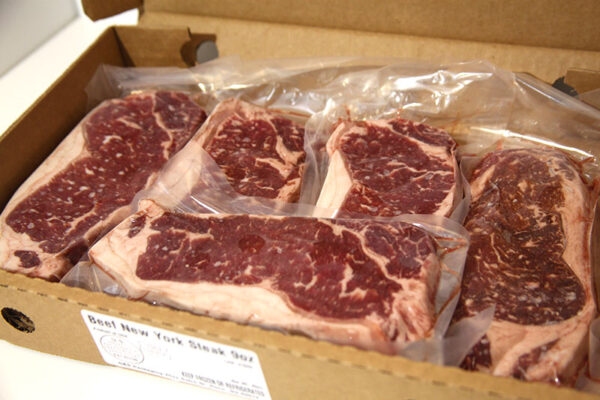 Cattle Bros Deluxe Beef New York Steaks Package