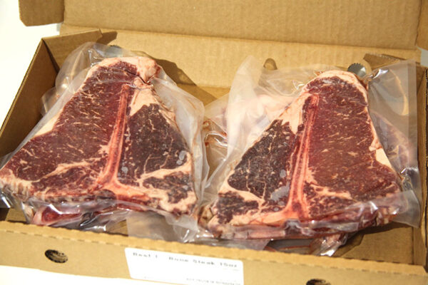 Cattle Bros Deluxe Beef T Bone Steaks Package