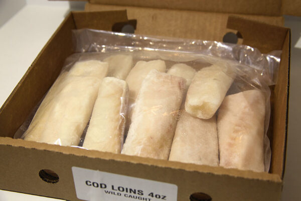 Cattle Bros Wild Caught Cod Loins package