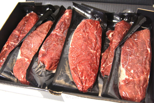 Cattle Bros Premium USDA Choice Boneless Beef Top Sirloin Steaks Package
