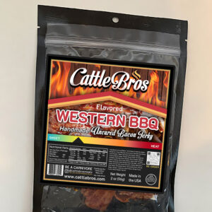 Cattle Bros Western BBQ Bacon Jerky